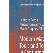 Modern Mathematical Tools and Techniques in Capturing Complexity