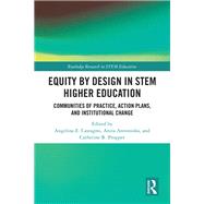 Equity by Design in STEM Higher Education book cover, ISBN 9781040878361