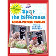 Spot the Difference Animal Picture Puzzles 200 Adorable Pictures--Hours and Hours of Puzzle Fun (a Time for Kids Book)
