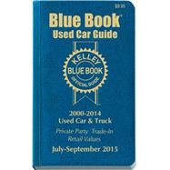 Kelley Blue Book Used Car Guide 2000-2014 Models