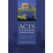 Acts an Exegetical Commentary