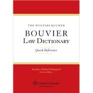 Aspen Publishing Bouvier Law Dictionary Quick Reference