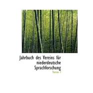 Jahrbuch des Vereins Fa R Niederdeutsche Sprachforschung