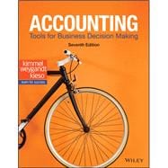 Accounting: Tools for Business Decision Making, Seventh Edition, WileyPLUS Card with Loose-Leaf Set