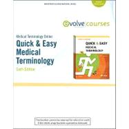 Medical Terminology Online for Quick and Easy Medical Terminology (User Guide and Access Code)
