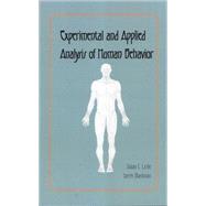 Experimental and Applied Analysis of Human Behavior