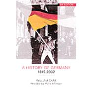 A History of Germany, 1815-2002