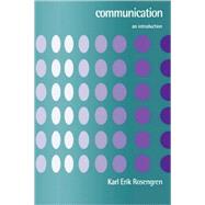 Communication : An Introduction