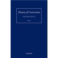 History of Universities Volume XXVI/2