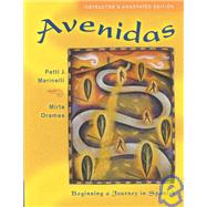 Avenidas: Beginning a Journey in Spanish