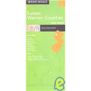 Rand McNally Sussex Warren Counties, New Jersey: Local Steet Detail