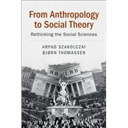 From Anthropology to Social Theory