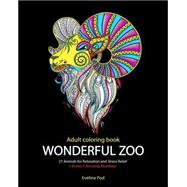 Adult Coloring Book - Wonderful Zoo