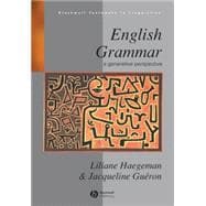English Grammar A Generative Perspective