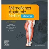Mémofiches Anatomie Netter - Membres