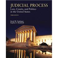 Judicial Process Law, Courts, and Politics in the United States (with InfoTrac)