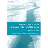 Research Methods in Language Policy and Planning A Practical Guide