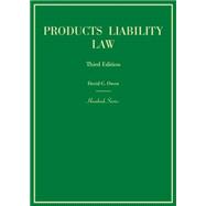 Products Liability Law, 3d