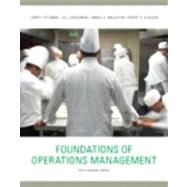 Foundations of Operations Management, Third Canadian Edition