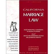 California Marriage Law From Prenuptial Agreements to Divorce Planning