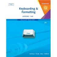 Keyboarding and Formatting Essentials Lessons 1-60 with Keyboarding Pro Deluxe CD