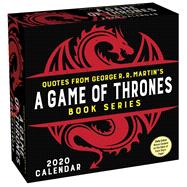 Quotes from George R. R. Martin's Game of Thrones Book Series 2020 Calendar