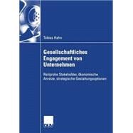 Gesellschaftliches Engagement Von Unternehmen,9783824408405