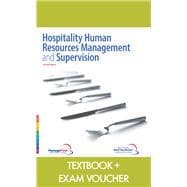 Manage First Hospitality Human Resources Management & Supervision w/Exam Voucher (item 2121614771002)