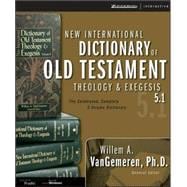 New International Dictionary of Old Testament Theology and Exegesis 5.1 for Windows