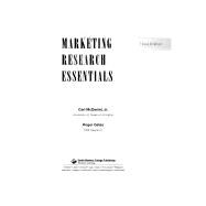 Marketing Research Essentials with SPSS