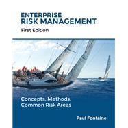 Enterprise Risk Management: Concepts, Methods, Common Risk Areas