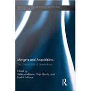 Mergers and Acquisitions