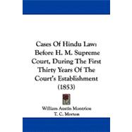 Cases of Hindu Law