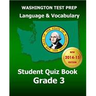 Washington Test Prep Language & Vocabulary Student Quiz Book, Grade 3