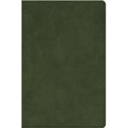KJV Giant Print Bible, Holman Handcrafted Edition, Marbled Olive Premium Calfskin