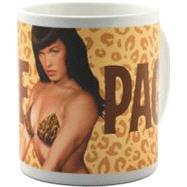 Bettie Page: Leopard Mug : Leopard Mug