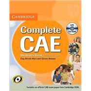 Complete CAE Student's Book without answers with CD-ROM