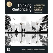 Thinking Rhetorically, 9th edition - Pearson+ Subscription,9780137678433