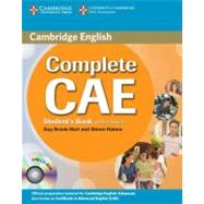 Complete CAE Student's Book with answers with CD-ROM