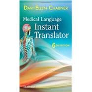 Medical Language Instant Translator,9780323378437