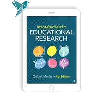 Sage Vantage: Introduction to Educational Research