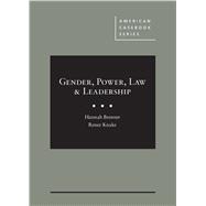 Gender, Power, Law & Leadership