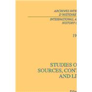 Studies on Locke: Sources, Contemporaries, and Legacy