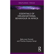 Essentials of Organisational Behaviour in Africa