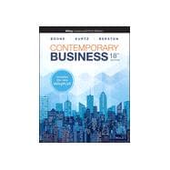Contemporary Business, 18th Edition (Loose-leaf w/ WileyPLUS 1 Semester)