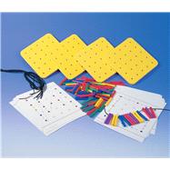 Jumbo Pegs and Pegboards Plus Pattern Cards Set