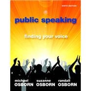 Public Speaking : Finding Your Voice