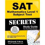 SAT Mathematics Level 1 Subject Test Secrets Study Guide : SAT Subject Exam Review for the SAT Subject Test