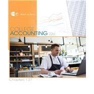 College Accounting, Chapters 1-27