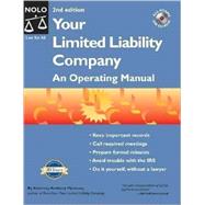 Your Limited Liability Company : An Operating Manual